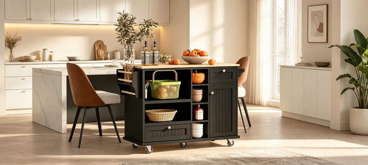 Wood Kitchen Island