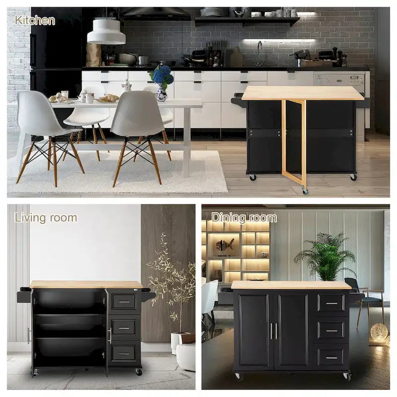Kitchen Island & Kitchen Cart