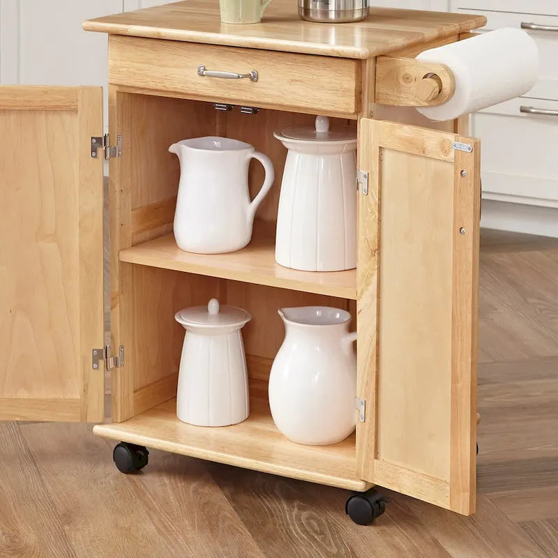 Brown Kitchen Cart - 29" x 19" x 34"