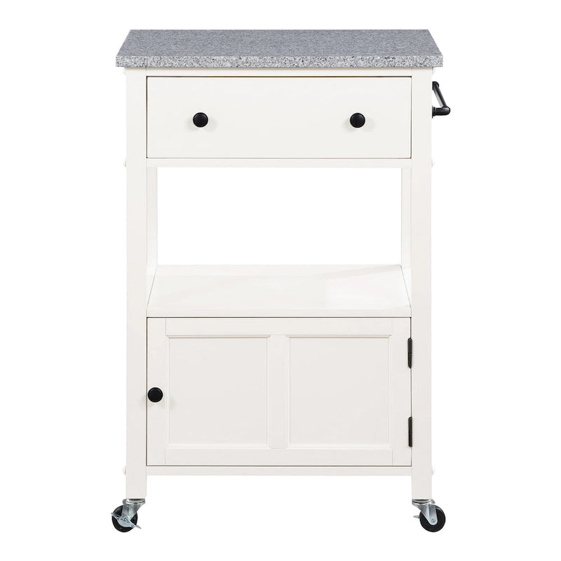 Kitchen Cart with Granite Top