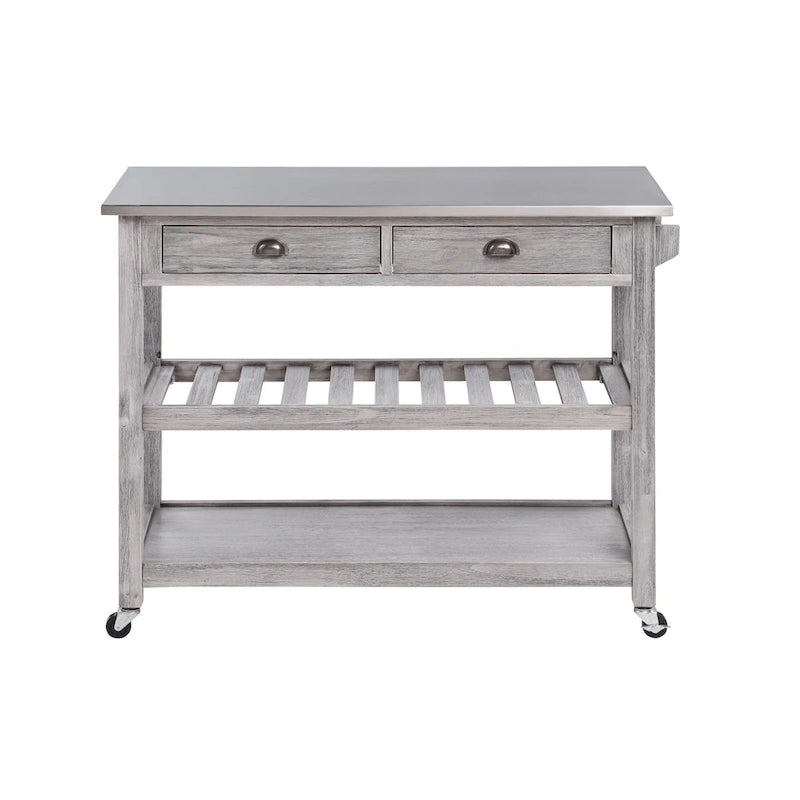 Firebranch Wire-brush Kitchen Cart