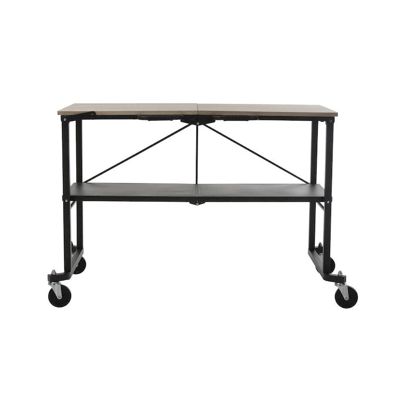 Grey Utility Table / Workbench with Locking Casters