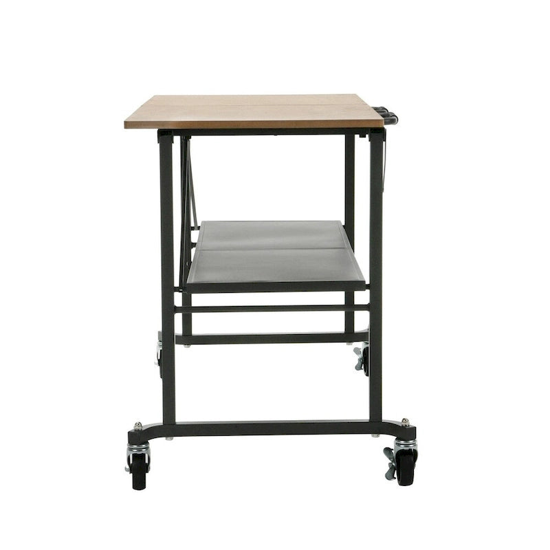 Grey Utility Table / Workbench with Locking Casters