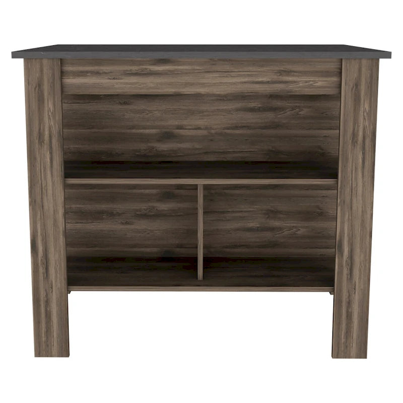 3-Shelf Kitchen Island